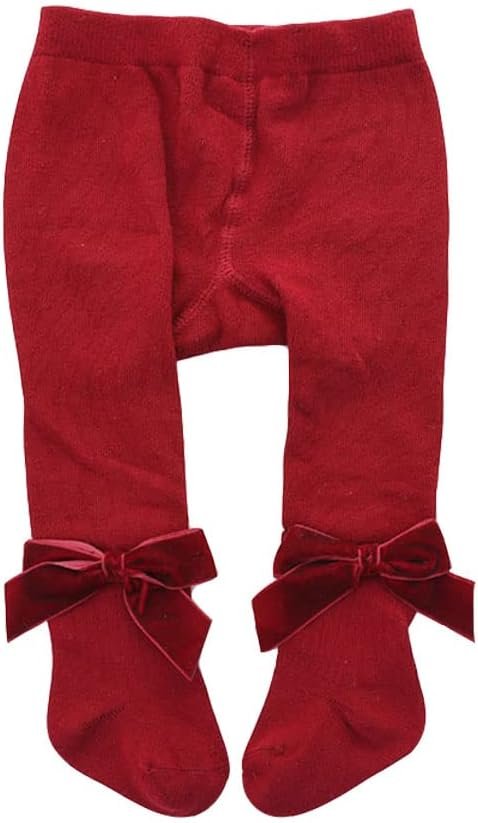 Newborn Baby Girls Tights Infant Toddler Girls Leggings Velvet Bowknot Warm Cotton Stockings Pant Baby Tight Socks