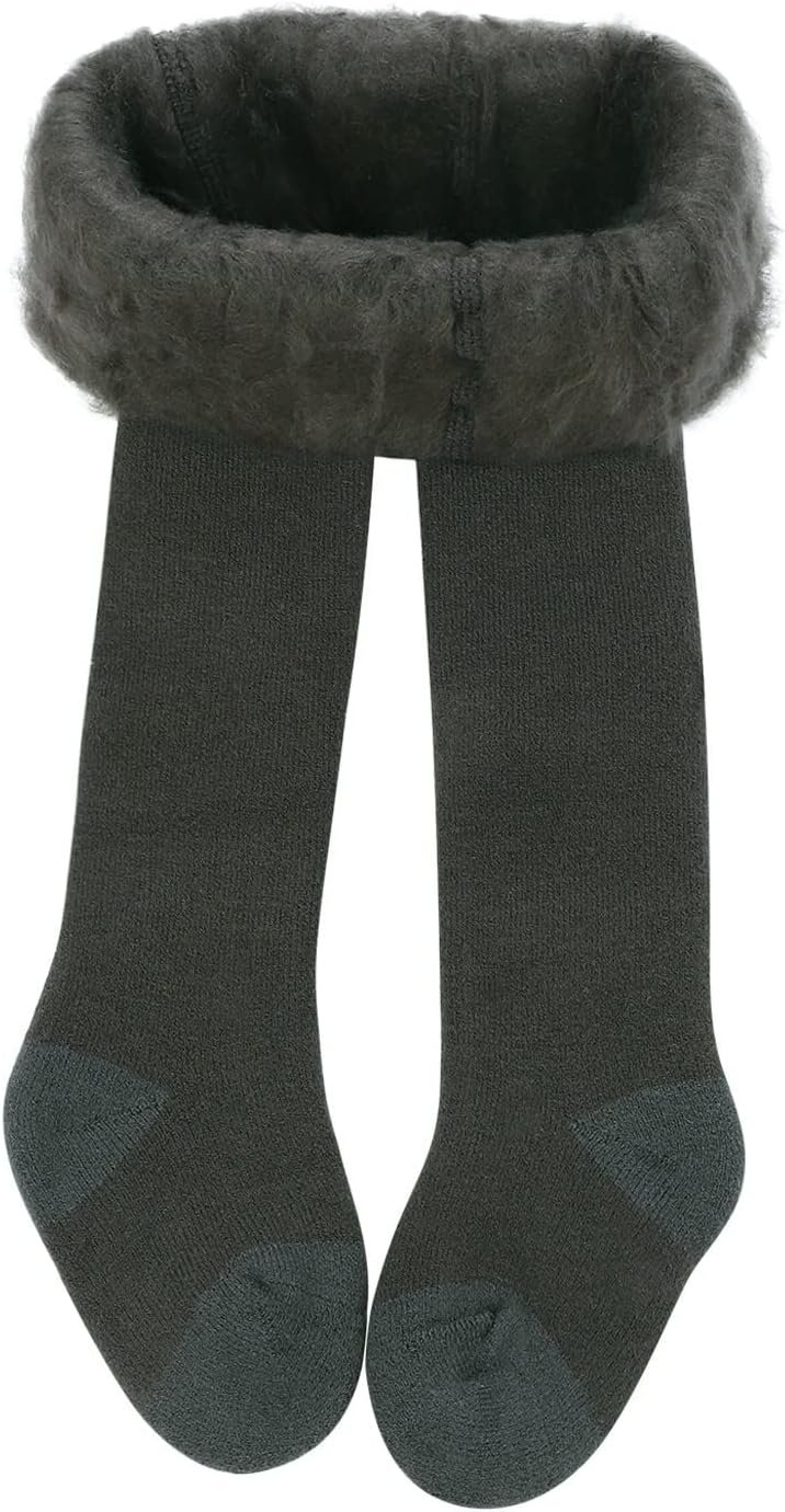 Baby Cotton Thick Fleece Lined Warm Leggings Stocking Toddler Girl Socks Tights Winter Pantyhose Stretchy Tights