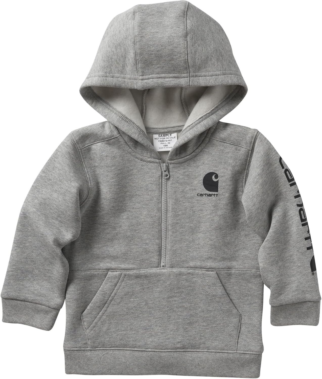 Carhartt Kid's CA6273 Long-Sleeve Half-Zip Sweatshirt - Boys