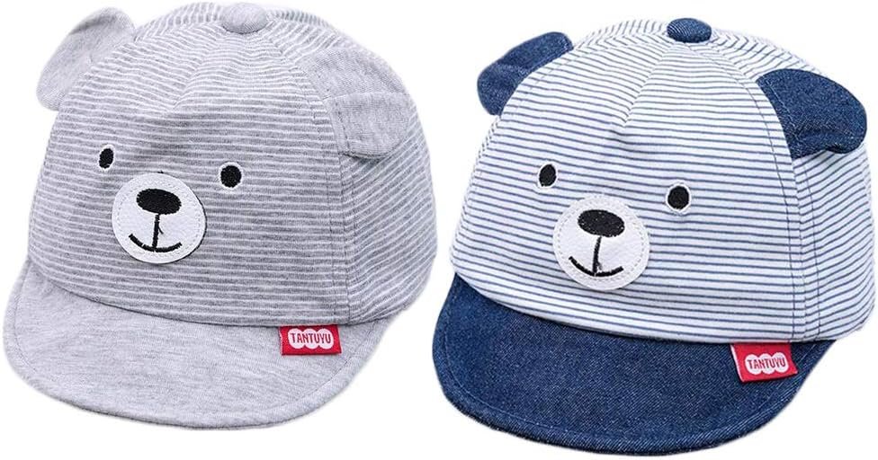 Sun Hat for Baby Boy Girl, Soft Cotton Hat for Baby Toddler, Kids Baseball Caps for Little boy Girl Spring Summer Sun hat