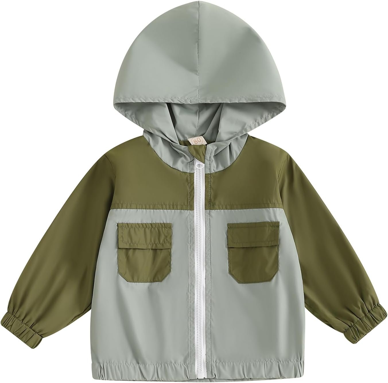 MERSARIPHY Toddler Boy Hoodies Baby Boy Jacket Lightweight Pocket Zip Up Hooded Jackets Baby Fall Winter Outwear