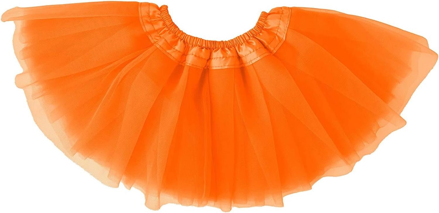 Dancina Tutu Skirt for Girls Ages 0M–13Y – Baby, Toddler, Little & Big Kid Sizes – Fluffy Tulle with Soft Elastic Waist