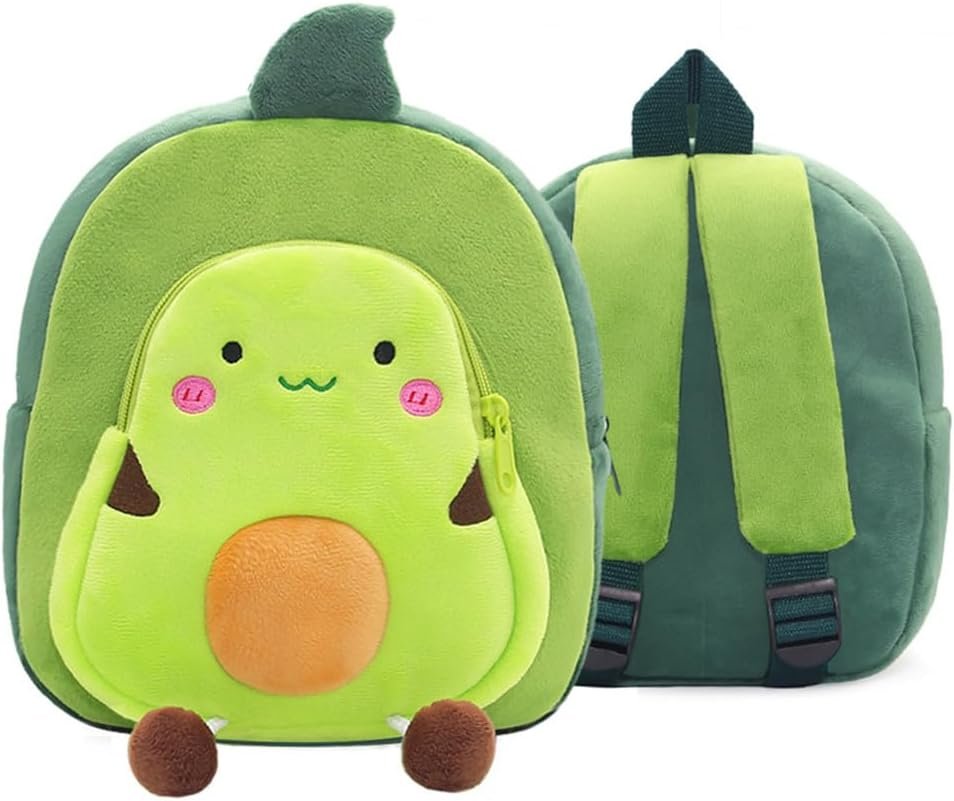Toddler Backpack Zoo Plush Mini Daypack Animal Cartoon Travel Bag for Baby Girl Boy