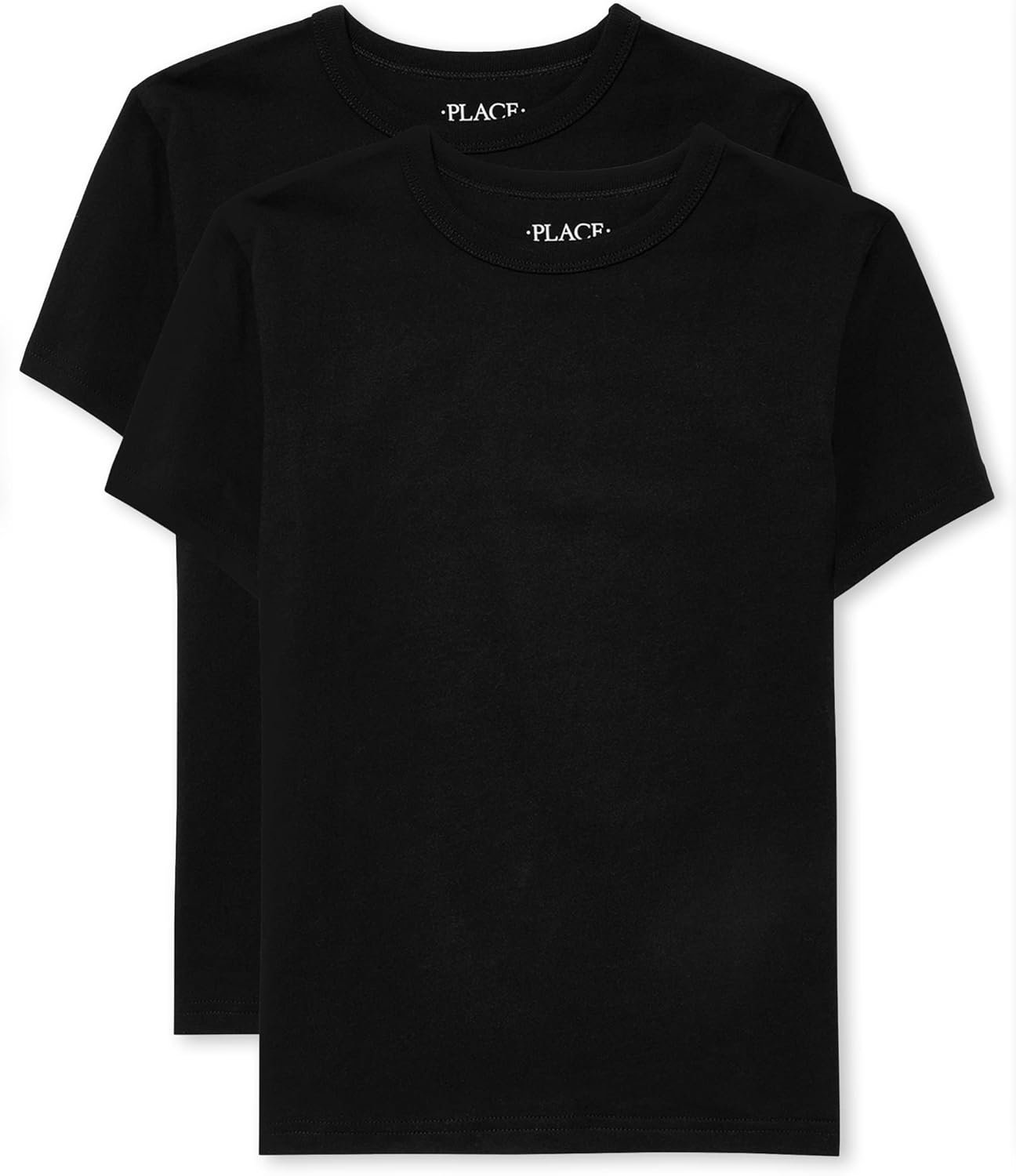 The Children's Place Boys' Basic V Neck Short Sleeve Tee 2 Pack