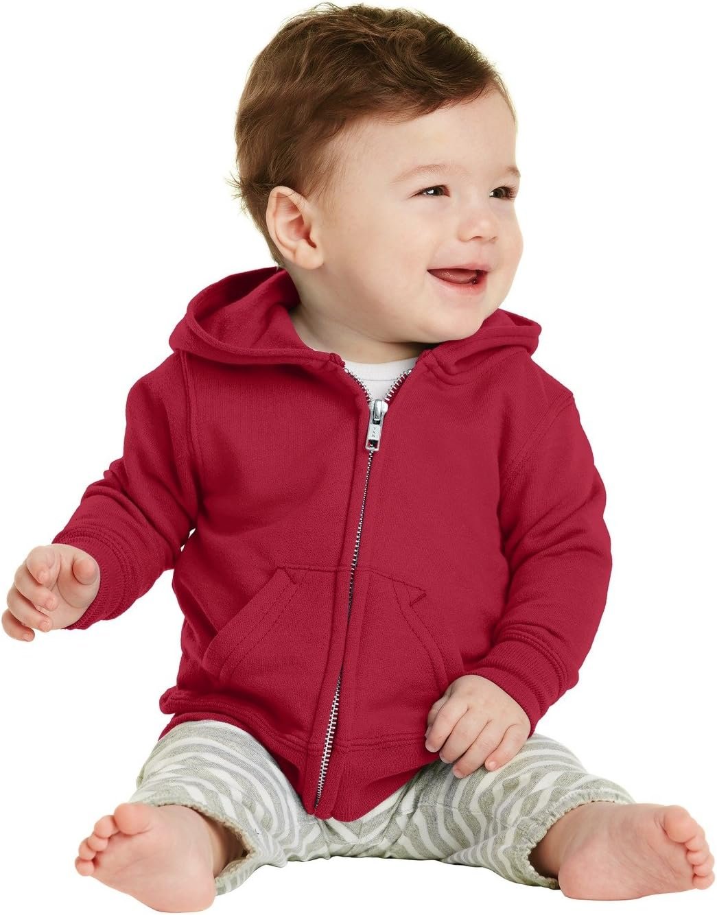 Precious Cargo Unisex-Baby Full Zip Hooded Sweatshirt