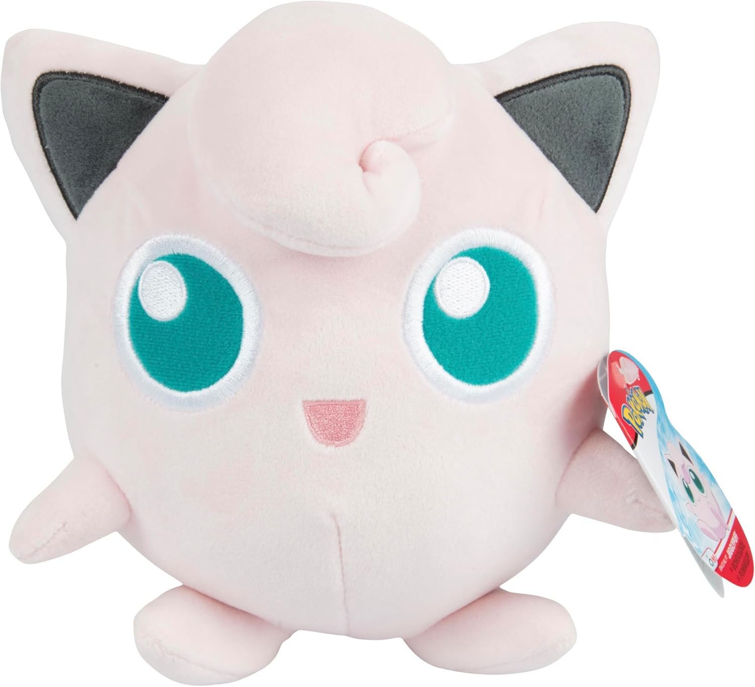 Pokémon 8" Jigglypuff Plush - Generation 1 Figure - Officially Licensed - Authentic Soft Stuffed Animal Toy - Holiday Christmas Stocking Stuffer Gift for Kids, Boys, Girls - 2+
