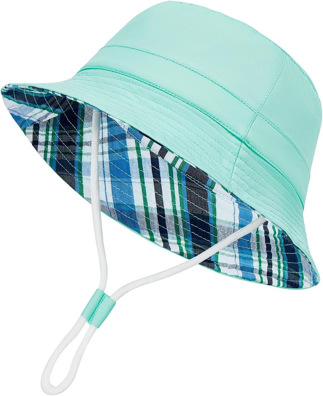 Durio UPF 50+ Beach Baby Sun Hat Sun Protection Cute Wide Brim Summer Baby Boy Bucket Hats Toddler Sun Hats for Girl