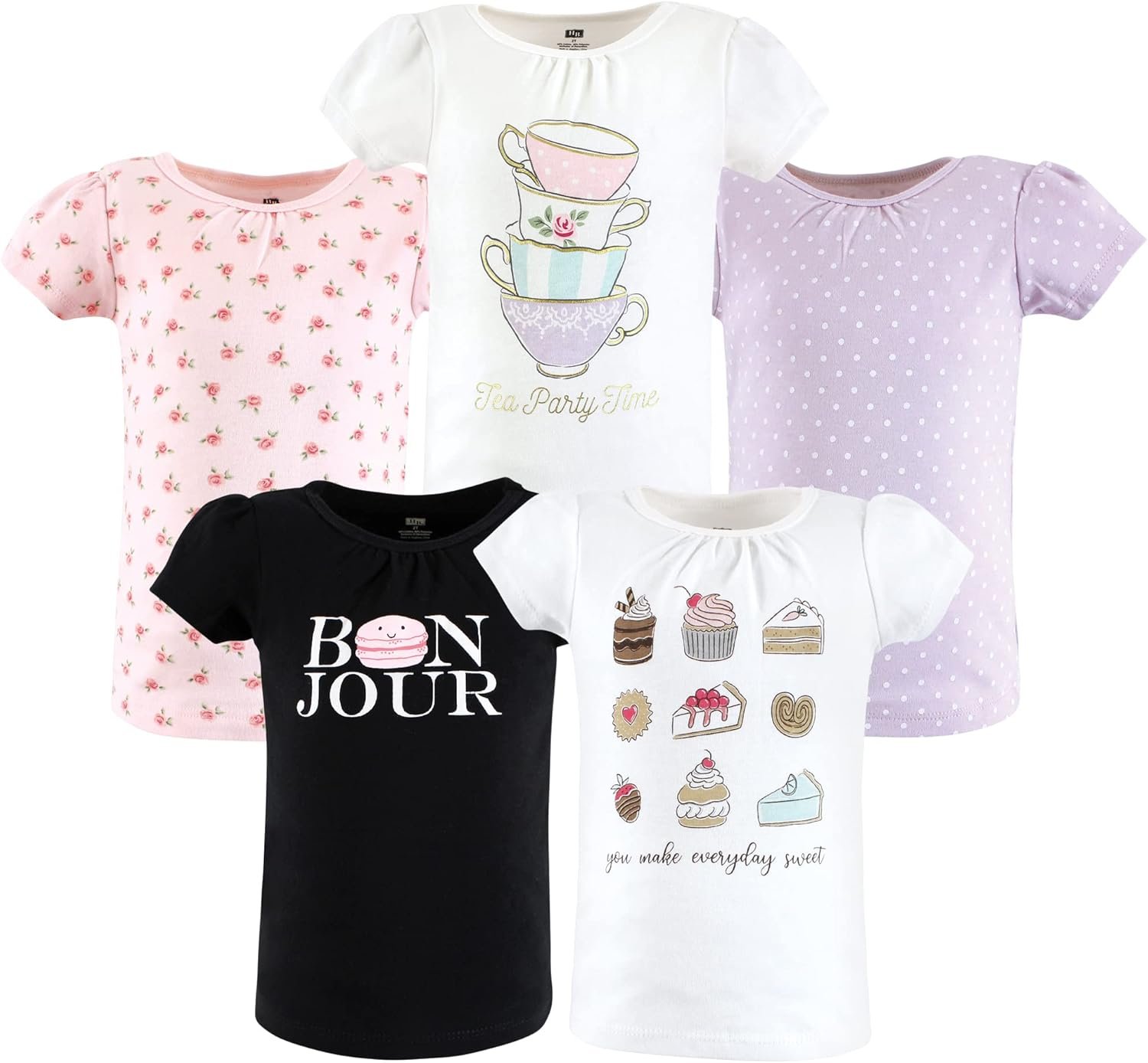 Hudson Baby Unisex-Baby Short Sleeve T-Shirts