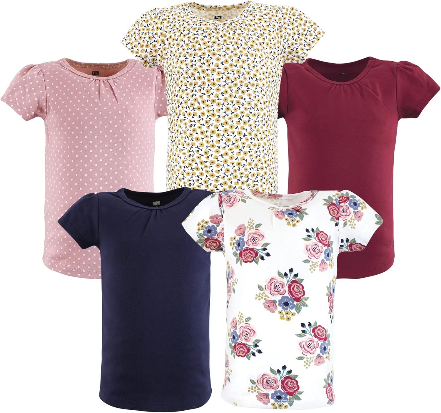 Hudson Baby Unisex-Baby Short Sleeve T-Shirts