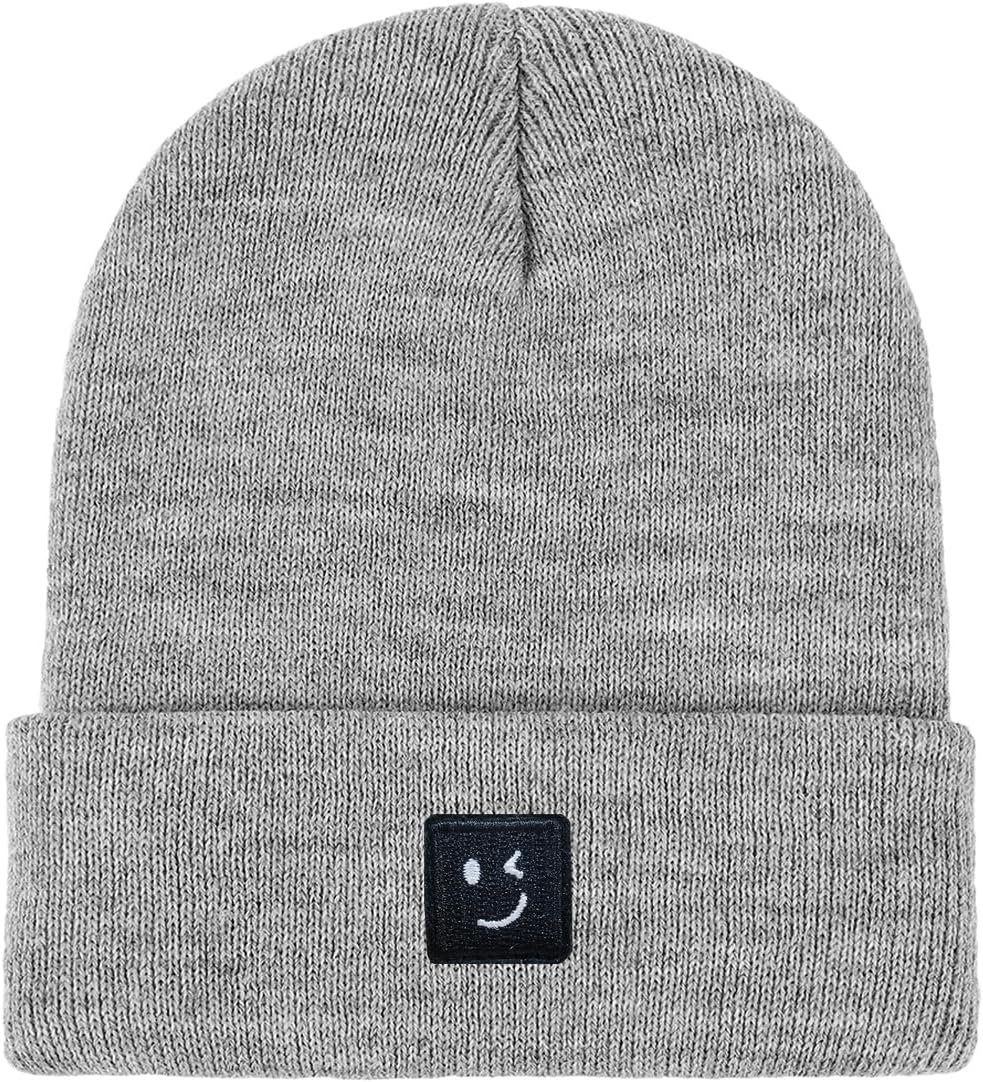 Meaiguo Baby Beanie Hats Knit Kids Winter Hat Toddler Beanie for Boys Girls 0-8 Years