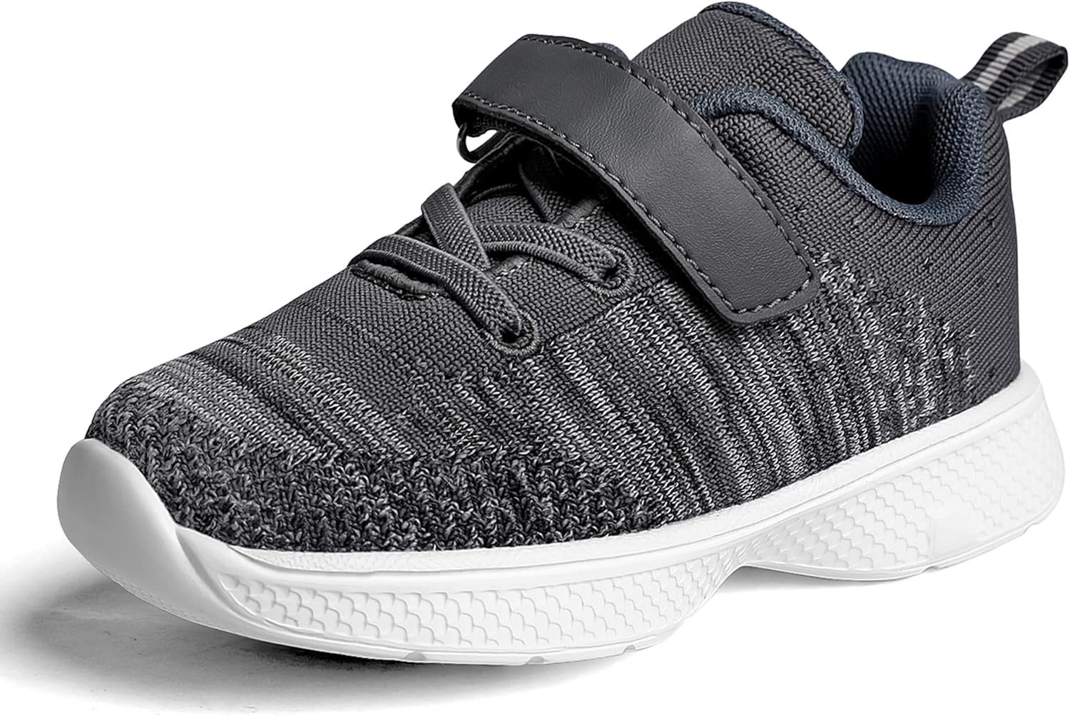 adituo Toddler/Little Kid Boys Girls Lightweight Breathable Sneakers Strap Athletic Runing Walking Sports Shoes